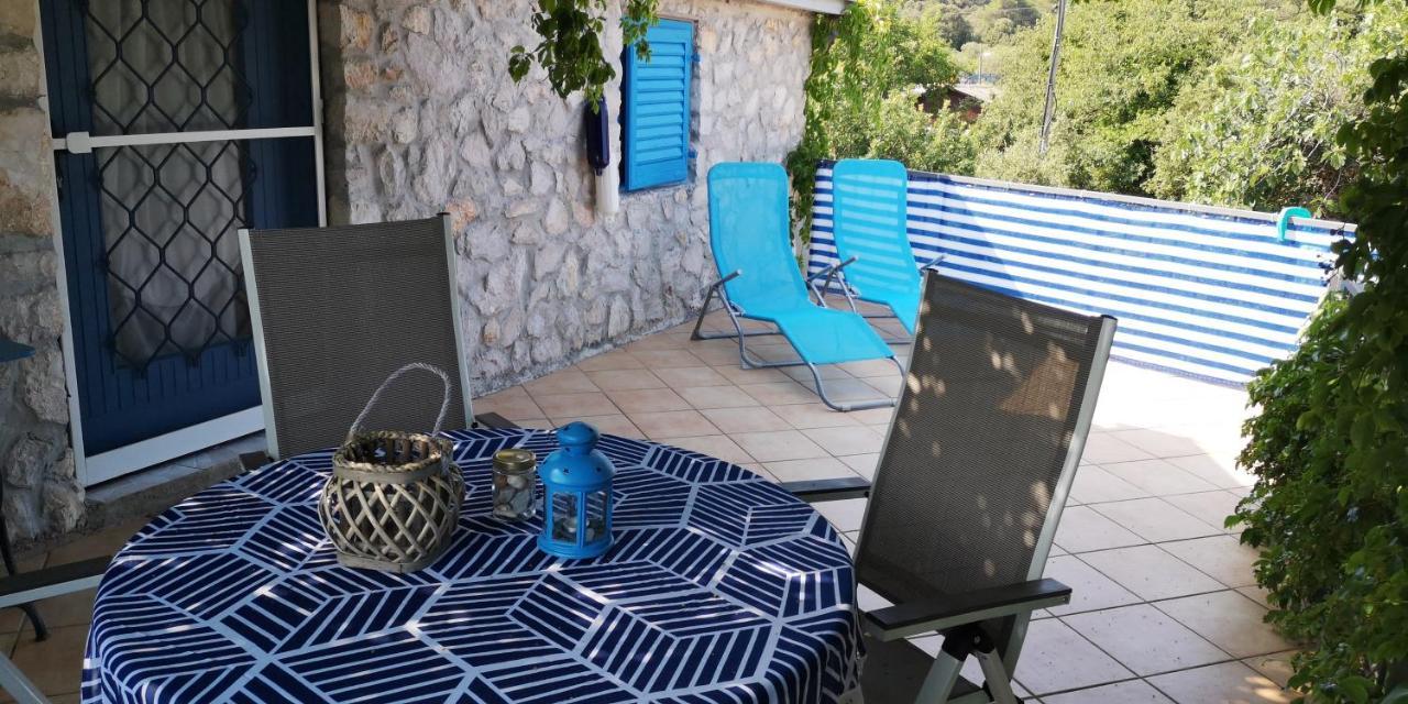 Charming Dalmatian Apartment With Panoramic View Tkon Kültér fotó