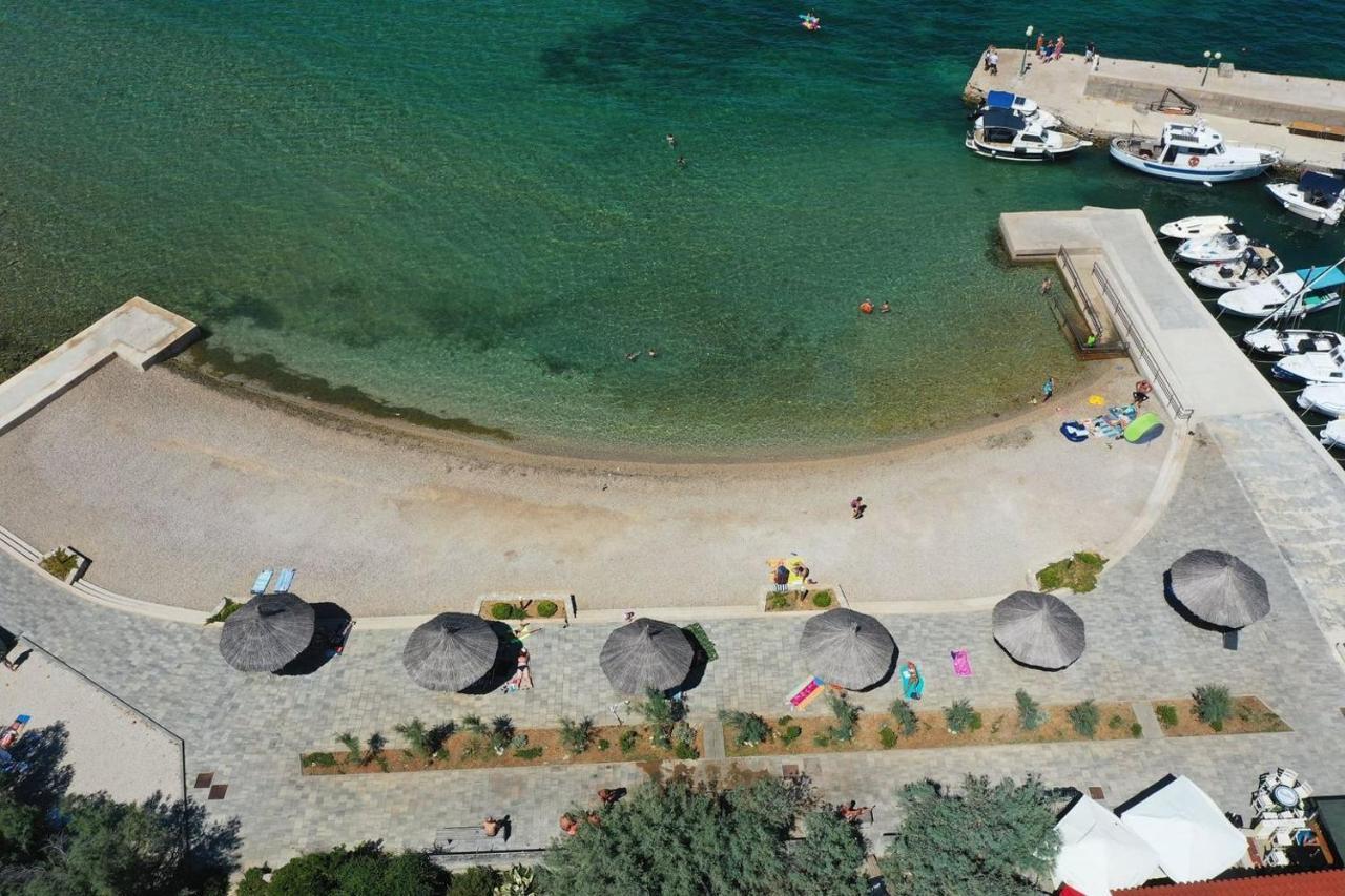 Charming Dalmatian Apartment With Panoramic View Tkon Kültér fotó