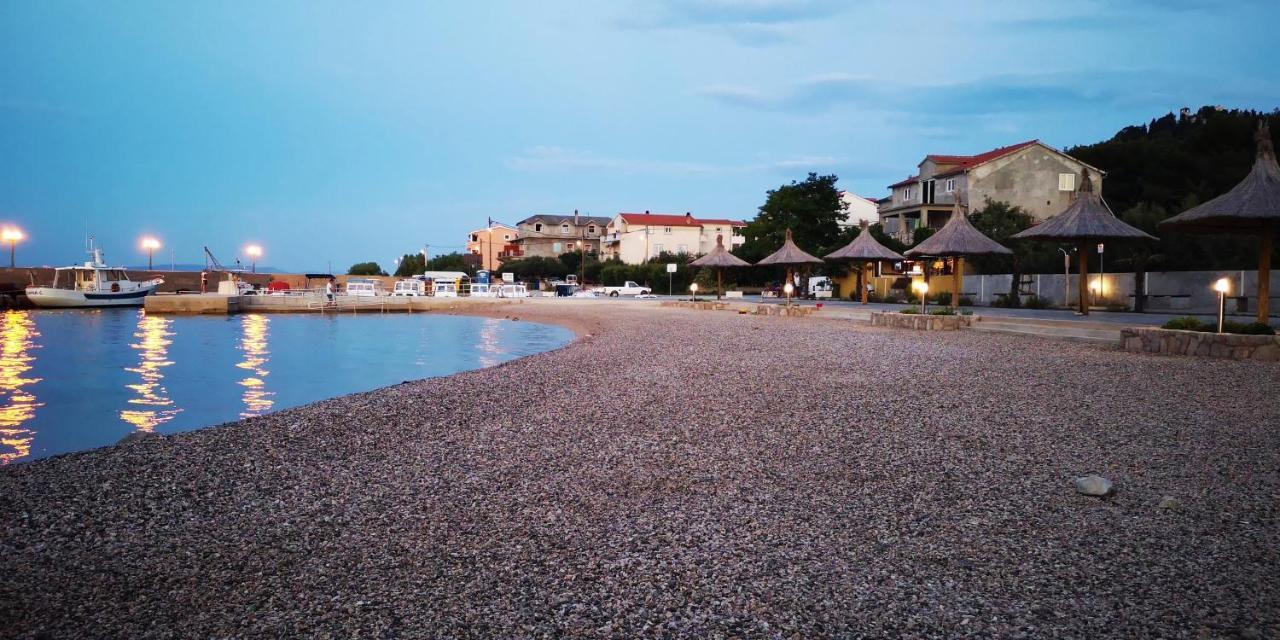 Charming Dalmatian Apartment With Panoramic View Tkon Kültér fotó